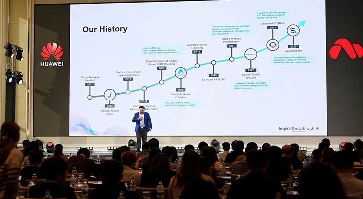 极光旗下GPTBots亮相华为泰国合作伙伴峰会，带来让流量真正转化为业绩的AI解决方案